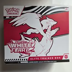 Pokemon TCG Scarlet Violet White Flare Elite Trainer Box ETB Sealed - Image 1