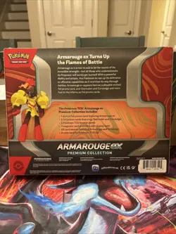 Pokemon TCG Armarouge EX Premium Collection Box New Sealed - Image 2