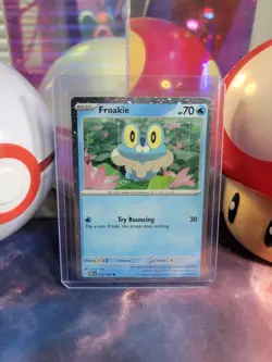 Froakie 56/197 Pokemon TCG S&V Miscellaneous Promo Cosmos Holo NM - Image 1