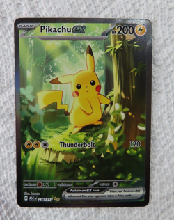 Pikachu EX 276/217 SIR Pokemon Ascended Heroes Fresh Pull MINT - Image 1