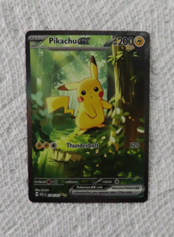 Pikachu EX 276/217 SIR Pokemon Ascended Heroes Fresh Pull MINT - Image 2