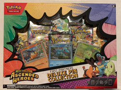 POKEMON TCG ASCENDED HEROES DELUXE PIN COLLECTION FACTORY SEALED IN HAND NEW - Image 1
