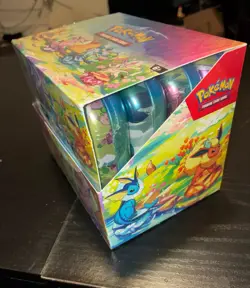 POKEMON SCARLET & VIOLET: PRISMATIC EVOLUTIONS MINI TIN BOX SEALED - Image 5