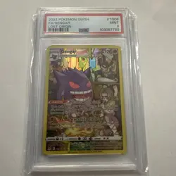 Pokemon Gengar Lost Origin Trainer Gallery Full Art #TG06 PSA 9 Mint - Image 1