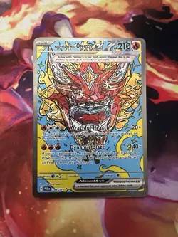 Pokemon Heartflame Mask Ogerpon ex 148/131 Prismatic Evolutions SIR Holo NM - Image 1