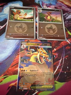 Pokemon TCG Ascended Hero’s Mega Charizard Y Ex With Reverse Holo Set - Image 1
