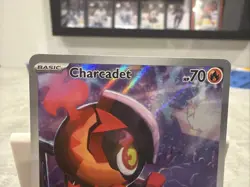 Charcadet ETB Promo Pokemon Center Stamped 022 Phantasmal Flames NM/MINT - Image 2