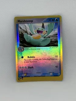 Pokemon: Marshtomp Reverse Holofoil EX Ruby & Sapphire 40/109 Uncommon 2003 - Image 1