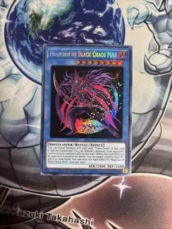 (AY) Yugioh Magician Of Black Chaos MAX TN19-EN002 Secret Rare Limited VLP - Image 1