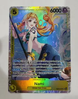 Nami EB03-053 Extra Booster: One Piece Heroines Edition SR Foil Super Rare - Image 1