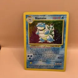 Blastoise Base Set Holo Unlimited Rare Pokemon Card 2/130 - Image 1