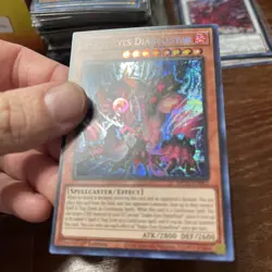 Yu-Gi-Oh! TCG Snake-Eyes Diabellstar Prismatic Secret Rare Card MP25-EN062 - Image 5