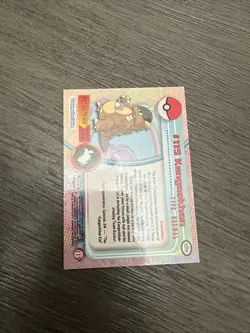 Topps Chrome #115 Kangaskhan TV Animation Pokemon Card - Image 3