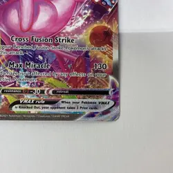 Pokemon Mew VMAX Alternate Art Holo Rare Card 269/264 Swsh08: Fusion Strike - Image 2