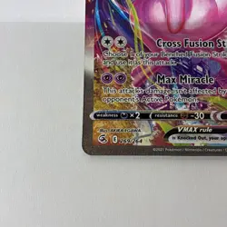 Pokemon Mew VMAX Alternate Art Holo Rare Card 269/264 Swsh08: Fusion Strike - Image 3