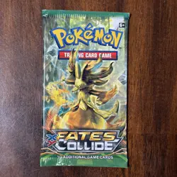 Pokemon TCG XY Fates Collide Booster Pack 10 Cards Sealed - Image 1