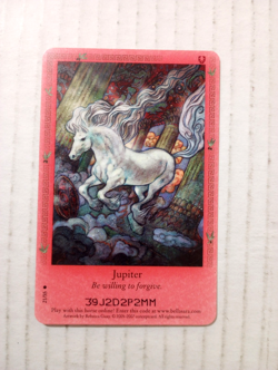 Bella Sara TCG Jupiter 21/55 2007 Ancient Lights Common Horse Trading Card - Image 1