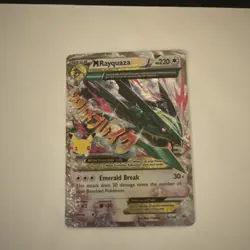 Pokemon TCG M Rayquaza EX Celebrations Classic Collection Holo Ultra Card 76/108 - Image 1