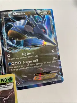 Pokemon TCG 7 Card Lot Ultra Rare Holo LP Snorlax Kingdra Zygarde Dodou Bisharp - Image 4
