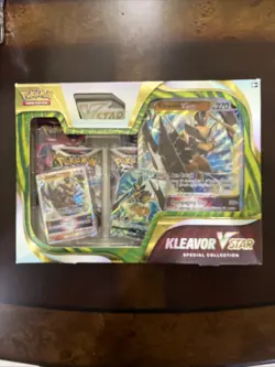 Pokemon TCG Kleavor VStar Special Collection Box 2023 UNOPENED Trading Card Game - Image 1