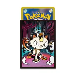 Pokemon Card Sleeves Meowth Premium Gloss 64pcs Deck Shield Pokemon Center Japan - Image 5