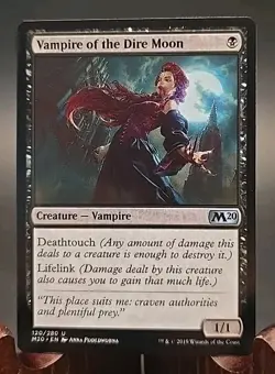 Vampire of the Dire Moon Core Set 2020 MTG Regular Near Mint - Image 1