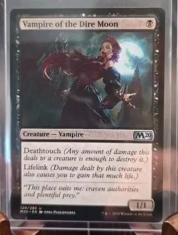 Vampire of the Dire Moon Core Set 2020 MTG Regular Near Mint - Image 3