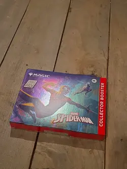 spiderman mtg collector booster box Pack RARE Foil MAGIC CCG MARVEL Gathering - Image 1