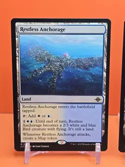 (2) 2023 Magic The Gathering RESTLESS ANCHORAGE #280 Lost Caverns of Ixalan - Image 2