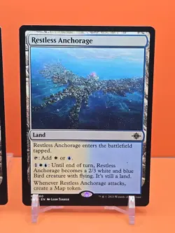 (2) 2023 Magic The Gathering RESTLESS ANCHORAGE #280 Lost Caverns of Ixalan - Image 3