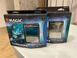 Magic The Gathering Kaldheim Elven Empire & Phantom Premonition Commander Decks - Image 1