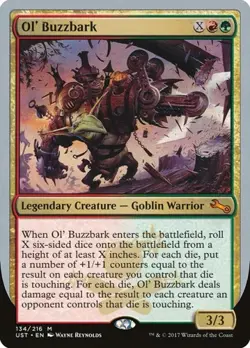 Ol' Buzzbark - Foil Unstable LP MTG - Image 1