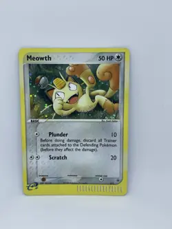 Meowth 013 Nintendo Holo Promo Basic English Pokemon TCG Card - Image 1