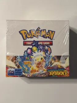 Pokemon TCG Surging Sparks Booster Box Factory Sealed - Image 1