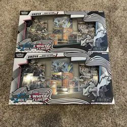 2 X Pokemon TCG Black Bolt & White Flare Unova Heavy Hitters Premium Collection - Image 2