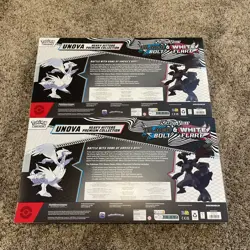 2 X Pokemon TCG Black Bolt & White Flare Unova Heavy Hitters Premium Collection - Image 3