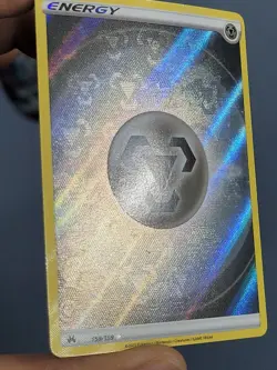 ⚓ Metal Energy 159/159 Full Art Textured Holo Crown Zenith Pokemon TCG - Image 2