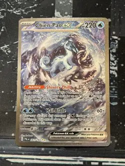 Chien-Pao EX 261/193 Sv02: Paldea Evolved Special Illustration Holo Pokemon TCG - Image 1