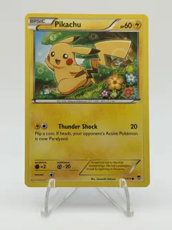 Pokemon Pikachu XY-Furious Fists Common Regular Basic 27/111 60 HP ENG - Image 1