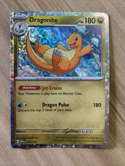Dragonite Holo 12/15 New 2025 McDonalds Happy Meal Pokemon Dragon Discovery - Image 1
