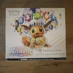 Pokemon Center Elite Trainer Box Prismatic Evolutions - Sealed (Exclusive) - Image 1