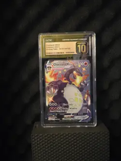 2021 Pokemon Shining Fates Charizard VMAX SV107/SV122 CGC Pristine 10 - Image 1