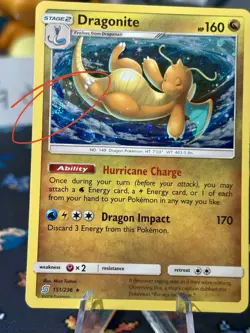Dragonite - 151/236 - Pokemon Unified Minds Cosmos Holo Promo W/ Cosmo Swirl Wow - Image 5