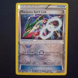 Rayquaza Spirit Link 87/108 Reverse Holo Roaring Skies Pokemon TCG LP - Image 1