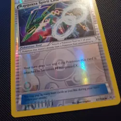 Rayquaza Spirit Link 87/108 Reverse Holo Roaring Skies Pokemon TCG LP - Image 4