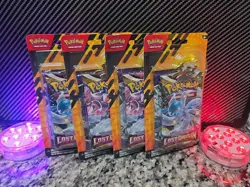 4x Lost Origin Chilling Reign Arceus Pin Blisters Pokemon 8 Packs Sword Shield🔥 - Image 1