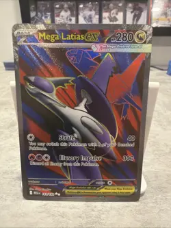 Mega Latias ex 163/132 Pokemon Mega Evolution ME01 Ultra Rare Holo NM - Image 1