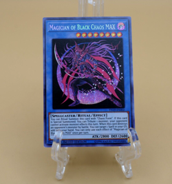 YuGiOh! Magician of Black Chaos MAX TN19-EN002 Prismatic Secret Rare NM - Image 1