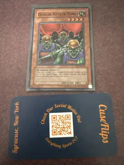 Goblin Attack Force DB1-EN202 (Super Rare, Unlimited, Lightly Played / LP) - Image 1