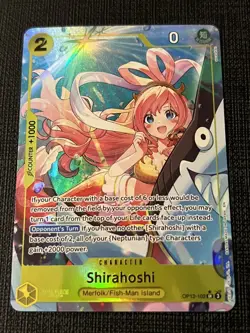 Shirahoshi (Alternate Art) OP12-102 Legacy of the Master Foil One Piece Card - Image 1